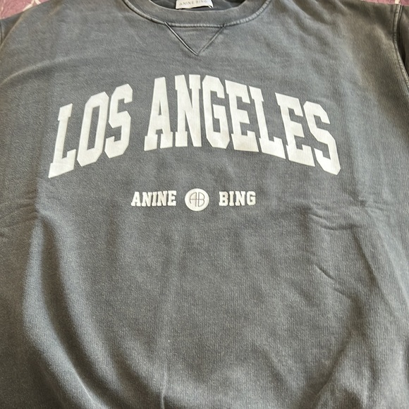 Anine Bing Ramona Sweatshirt Los Angeles - Picture 6 of 9